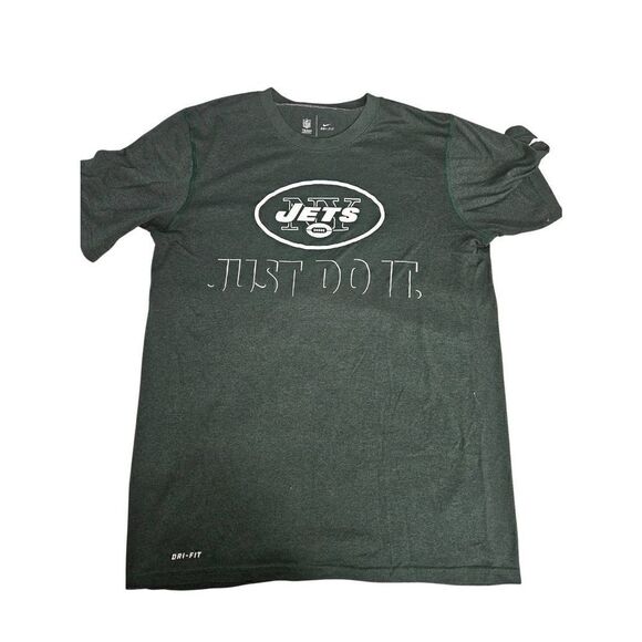 New York Jets Nike Dri Fit T-Shirt Size Medium - Picture 2 of 6